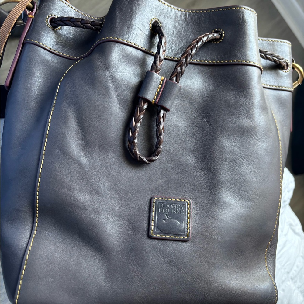 Dooney and Bourke Drawstring Hattie Slate